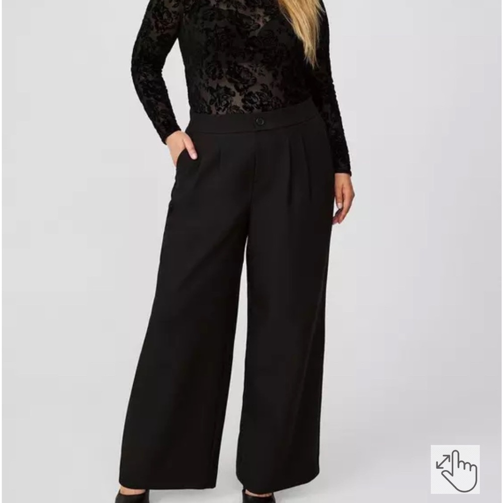 NWT: Torrid Blue Wide Leg Pants